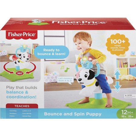 FISHER-PRICE Ride-On Toy, Stationary, 28-2/5"x28-2/5"x20-9/10"H, Multi FIPGCW11